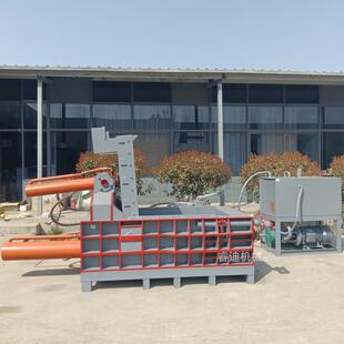 吨不锈钢刨花压块机全自动六角铁屑压块机废金属铁刨花压块机