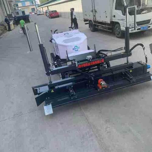 长期供应地坪整平机混凝土四轮激光整平设备汽油激光整平机