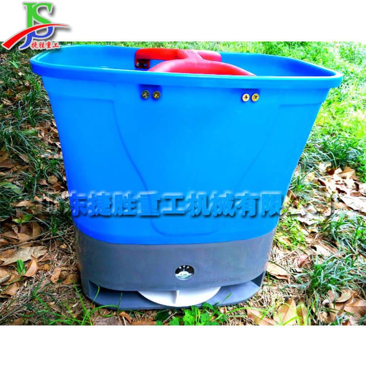 家用小型电动撒肥机背负式撒肥播种器小型鱼塘养鱼饲料撒料机