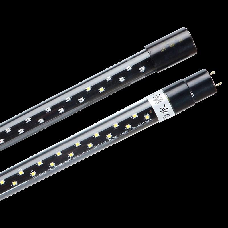 森森鱼缸灯管T8LED佳璐格池双排水族箱草缸防水单边插针灯管
