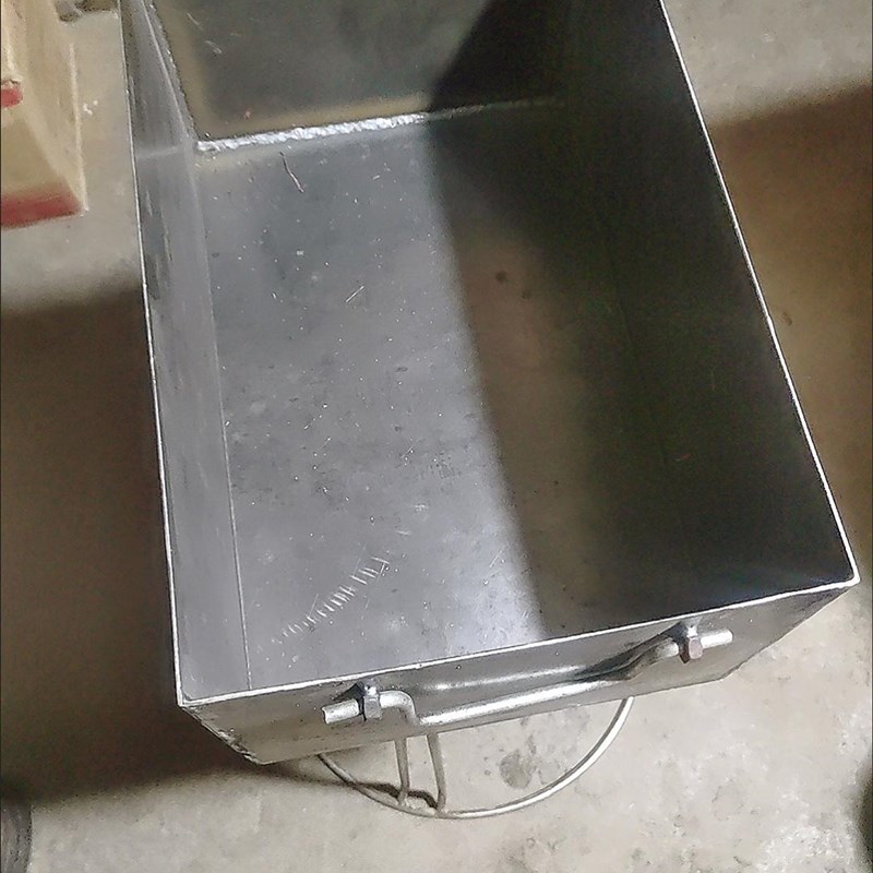 工具箱铁皮箱储物箱加厚铁盒周转箱物料箱零件盒水箱煤球炭块箱
