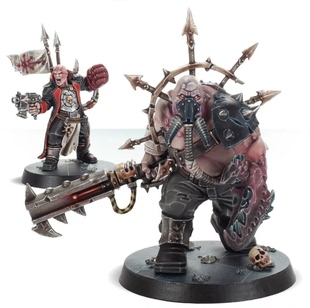 树脂模型 40K 帝国卫队 星界军 叛军 黑石要塞与欧格林