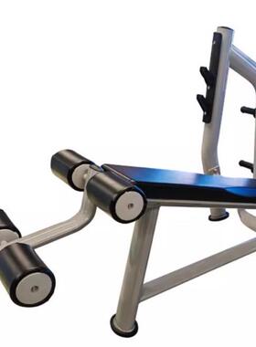 K007A下斜推架举重床卧推架卧推床健身房训练器材