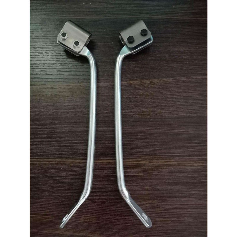 雨棚不锈钢配件套筒支架爪PE板电动车挡风板塑胶卡扣横T型杆螺丝