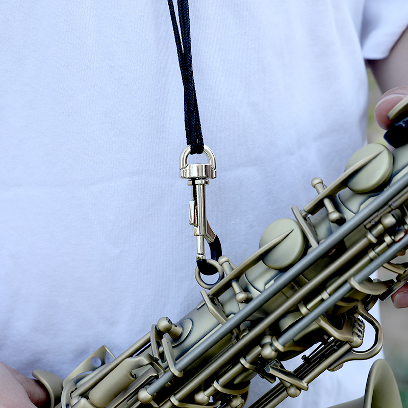 雨晨降E中音萨克斯双肩背带挂带脖带儿童成人学生降B 次中\高音