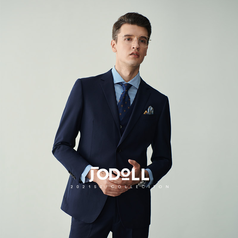 百搭商务西服JODOLL羊毛正装舒适