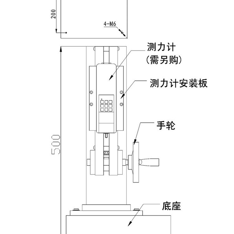 螺旋侧摇测试机台推拉力计试验机安装测试台插拔力破坏实验工作台