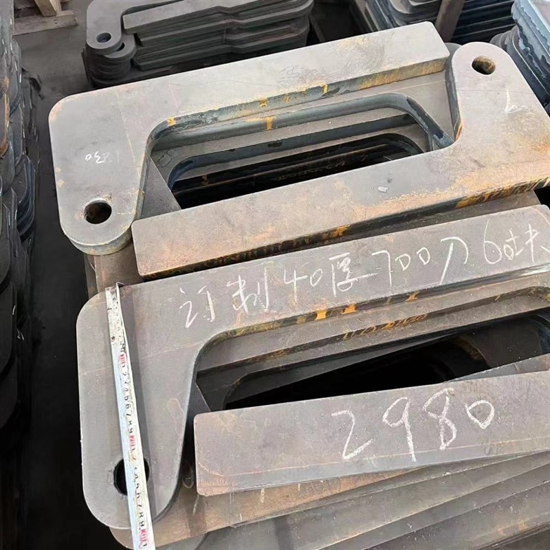 自卸车后门挂钩配件翻斗工程车尾门尾板上7七字钩镰刀吊门钩加厚