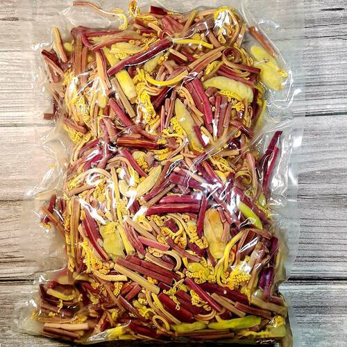 泡椒蕨菜开袋即食一整箱批发价格袋装野山椒山野菜下饭菜泡菜