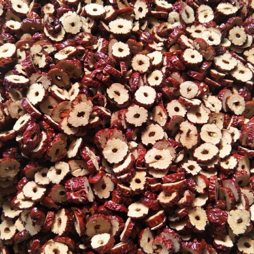 枣片红枣无核若羌新疆枣圈大枣干片煮粥酥脆泡茶冰粉嘎嘣脆小料