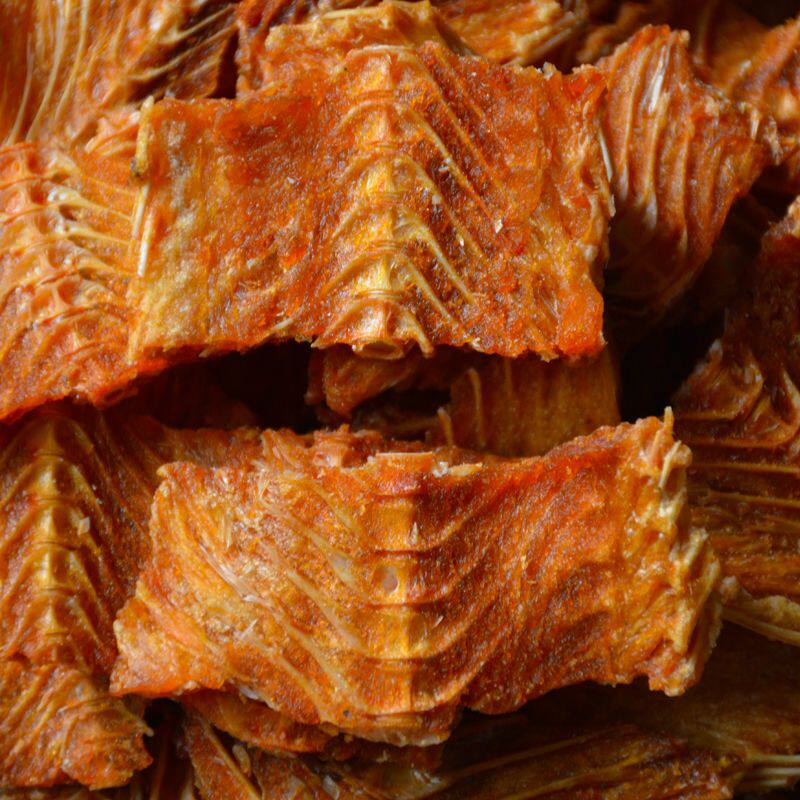 香酥鱼排即食烤鱼骨深海酥脆鱼骨头休闲营养零食鱼骨粒小吃