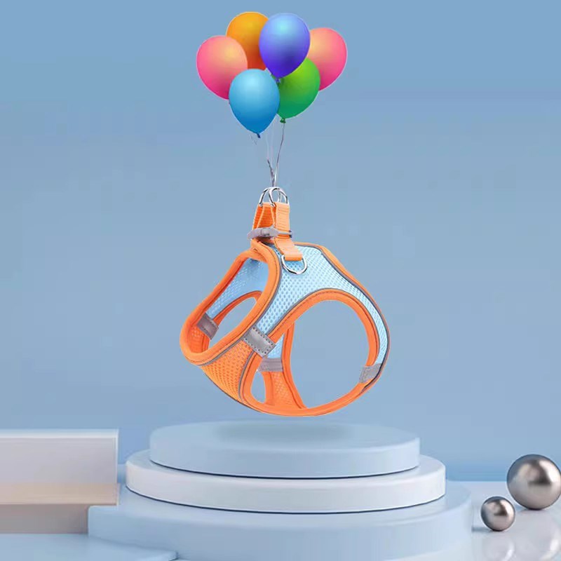 松狮幼犬专用牵引绳遛狗绳超小体犬小型犬小狗胸背狗绳狗狗用品