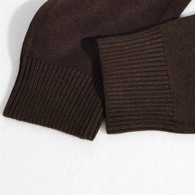 高领毛衣男秋冬季内搭黑色针织衫白色毛衫男士休闲商务修身打底衫