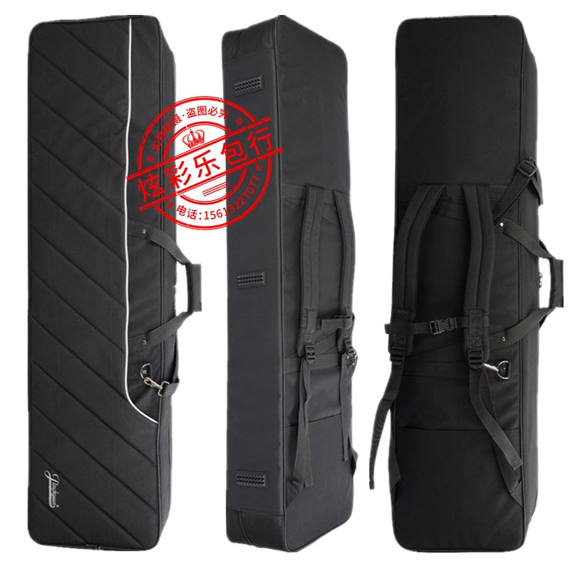 电钢琴包88键电子琴键盘包 加厚防水合成器包可背可提 加大钢琴包