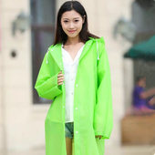 时尚 全身防暴雨外套雨衣户外骑车走路旅游便携雨披EVA软 长褂长款