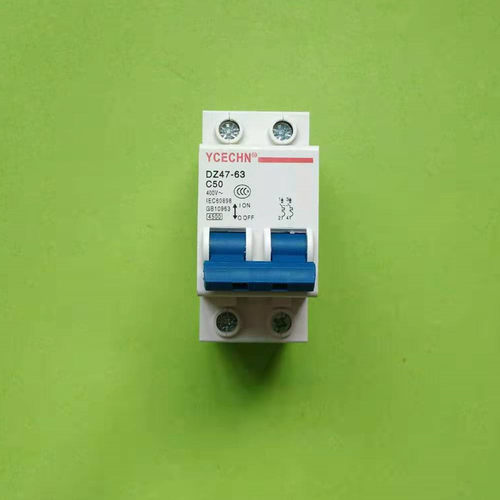 包邮断路器家用空开2P二相两极C50空气开关50A过载短路跳闸保护器