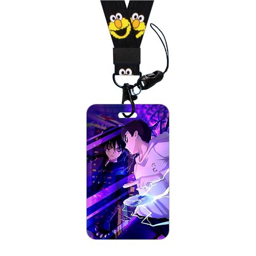 学生卡套饭卡校园卡校牌公交卡挂脖带挂绳硬壳动漫刺客伍六七周边