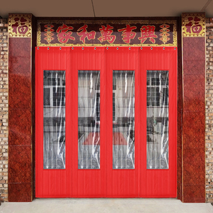 农村家用棉门帘冬季保暖防风加厚入户大门防盗门保温隔断挡风防寒