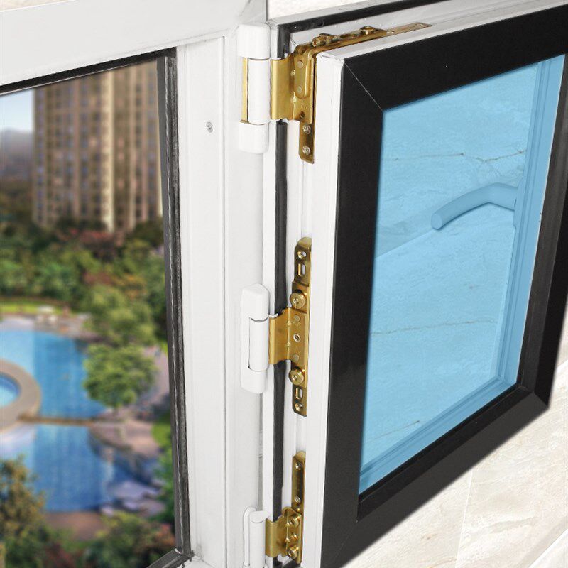 塑钢门窗铰链平开窗合页角部铰链内外推拉窗户合页配件180度合页