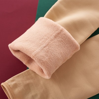 女童加绒舞蹈袜肉色秋冬加厚一体裤肤色连裤袜黑色打底裤光腿神器