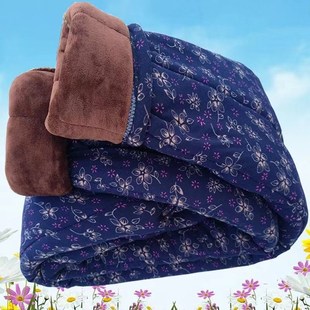 宽松中老年棉裤 驼绒棉裤 大码 冬季 女高腰加绒加厚老人三层保暖裤