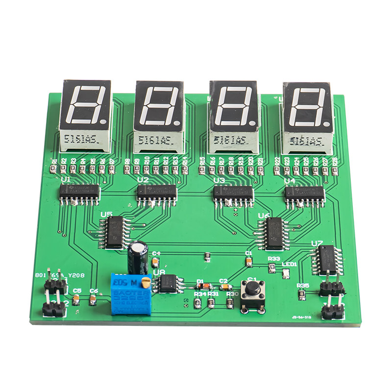 四位测频仪电路焊接竞赛套件职业院校技能大赛电子信息类组装调试