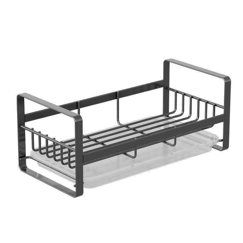 不锈钢厨房海绵架洗碗池篮置物架水槽沥水架毛巾洗碗布整理收纳架