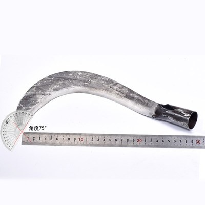 九哥锻打一体锰钢割草镰刀农用除草刀木柄锋利户外水草钓鱼刀弯刀