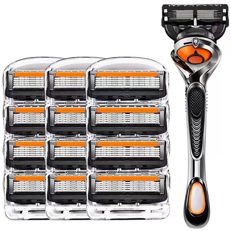 德国五层剃胡刀门艺坊2025新款手动刮胡刀男士老式多层剃胡须神器