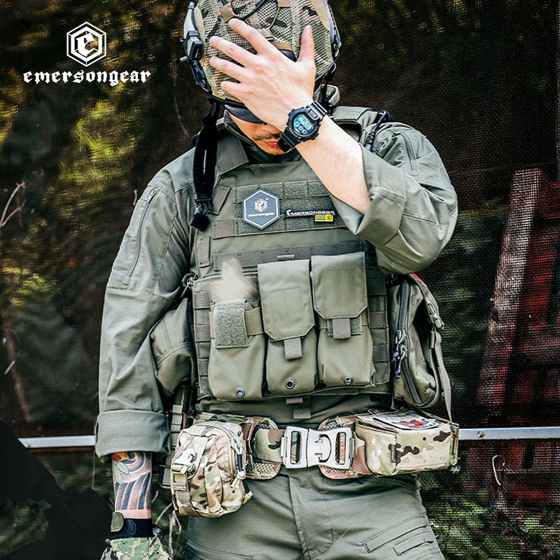 爱默生Emersongear 秋新 战术蛙服 男士上衣 战术上装 E4战斗T恤