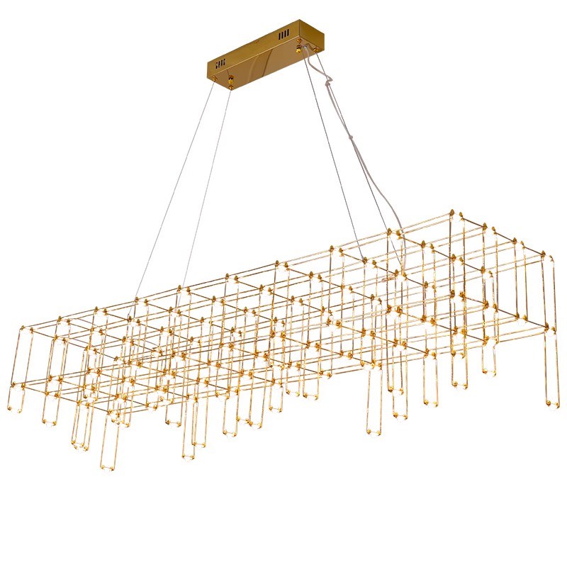 北欧餐厅吊灯餐桌灯饭厅现代简约轻奢创意个性萤火虫吧台前台灯具