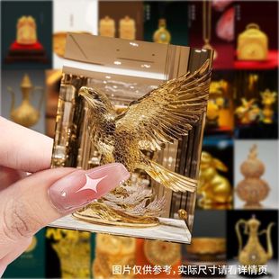 189黄金艺术品爆款 墙面简约高清贴纸土豪专属特用防水贴画