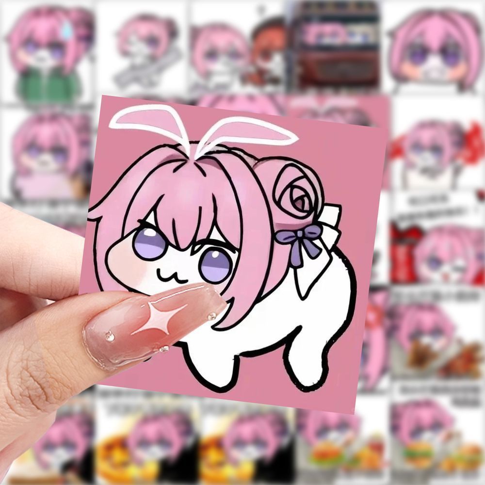 爆款可爱Doro表情包贴纸搞笑沙雕趣味表情包贴画装饰diy手机贴画