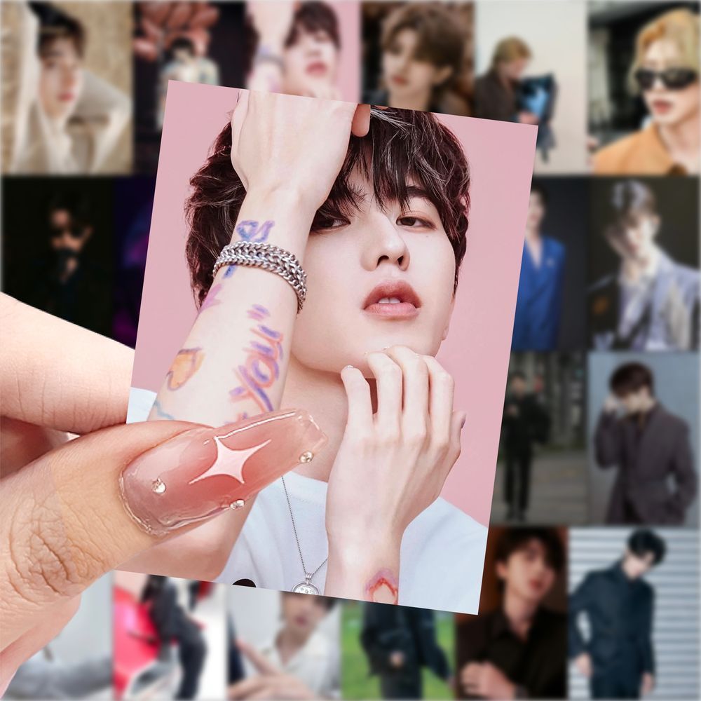 188张蔡徐坤壁纸高颜值贴画ins明星周边素材贴画手机手账装饰贴纸