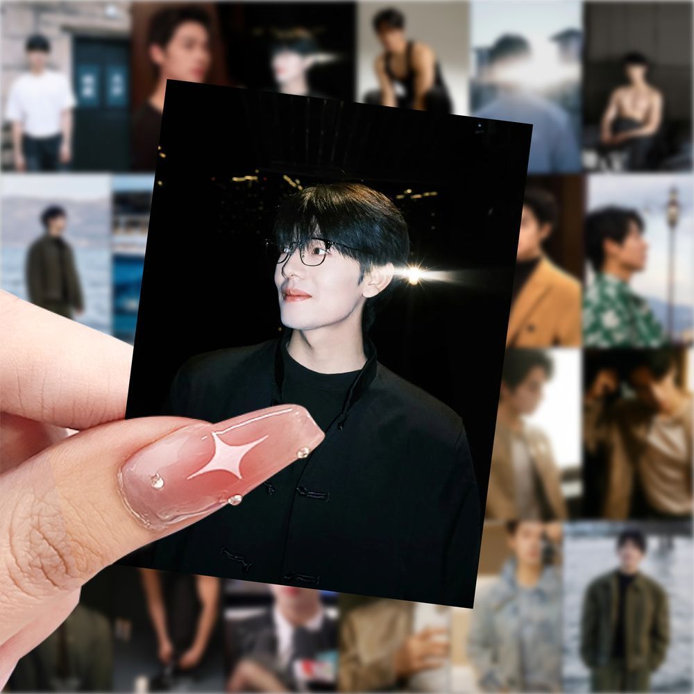 189张曾辉壁纸高颜值贴纸明星周边手机防水diy手账装饰防水创意贴