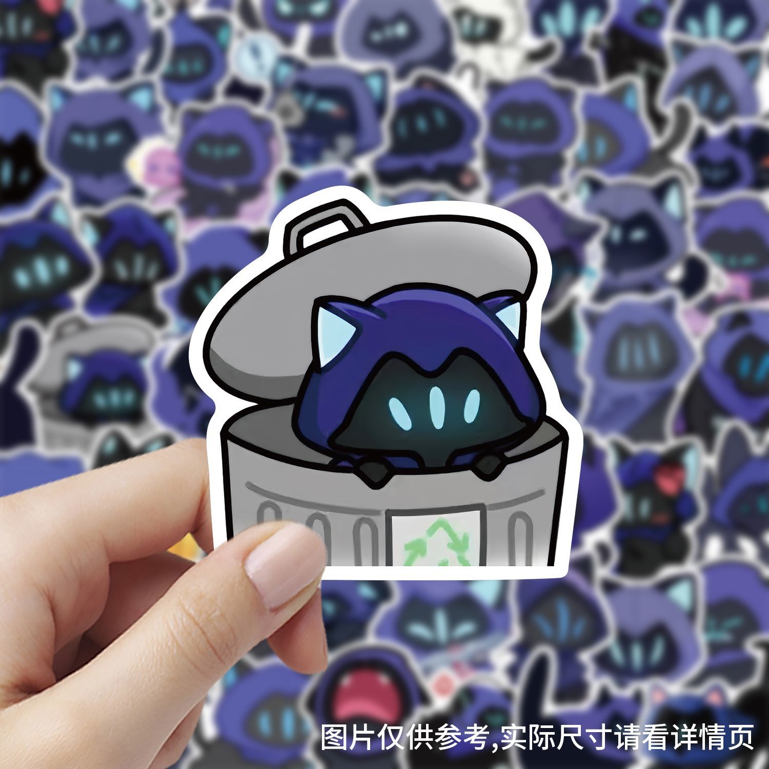 180张欧门猫猫无畏契约 valorant 欧门cyphmen保安Q版表情贴纸diy