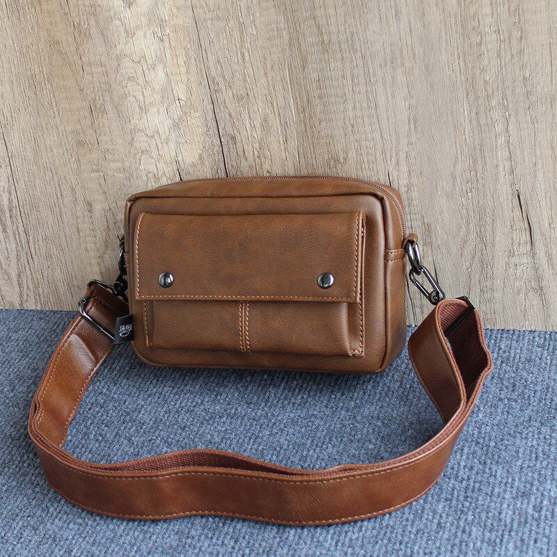 2024时尚新款彩带男包 休闲单肩包男女潮流背包 日韩运动斜挎小包