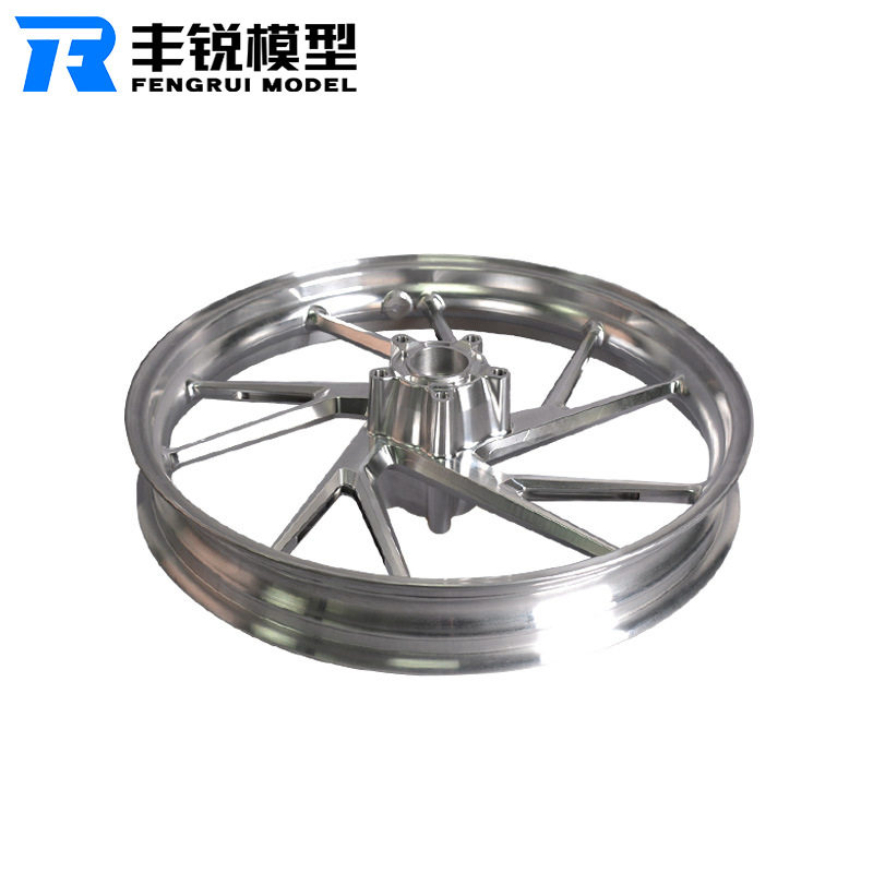 厂家车件轮毂手板加工定制w铝合金手板模型五金件来图定制打样