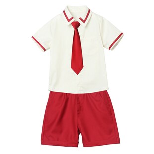 幼儿园毕业照园服英伦学院风校服B小学生夏款 儿童班 礼服夏季 短袖