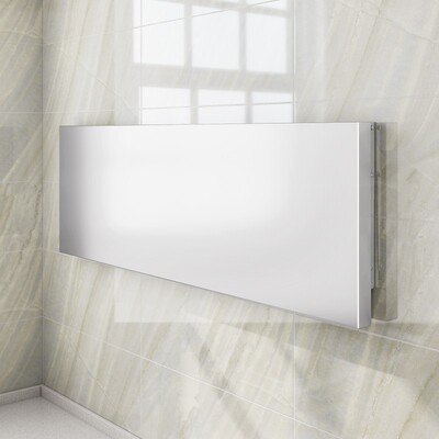 定制不锈钢折叠家用打孔厨房简易餐桌一字隔板架墙上置物架可折叠