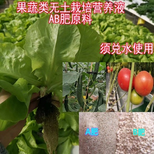 无土栽培种菜果蔬生菜营养液水培气雾培基质培西红柿草莓黄瓜肥料