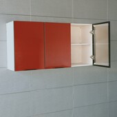 壁柜挂柜挂墙式 墙柜简约简易橱柜用碗筷柜 吊柜储物柜经济型新中式