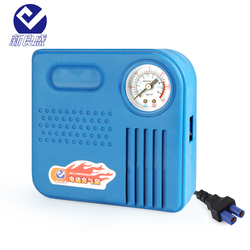 新良盛12V汽车应急启动电源车载搭电宝专用EC5电动充气泵打气筒