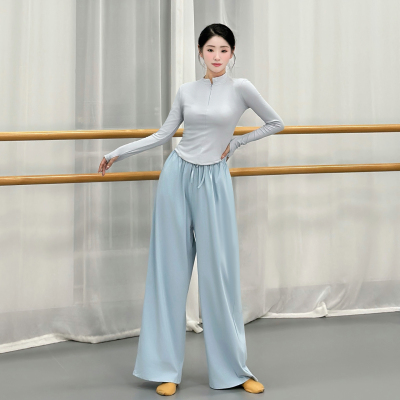 现代舞练功服女秋冬中国舞舞蹈服