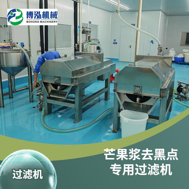 芒果浆黑点过滤机精滤机饮料果品过滤设备热带水果加工设备