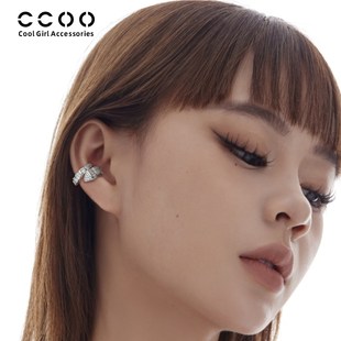 CC&OO灵蛇高端定制无耳洞耳夹轻奢高级感小众耳骨夹独特设计耳挂