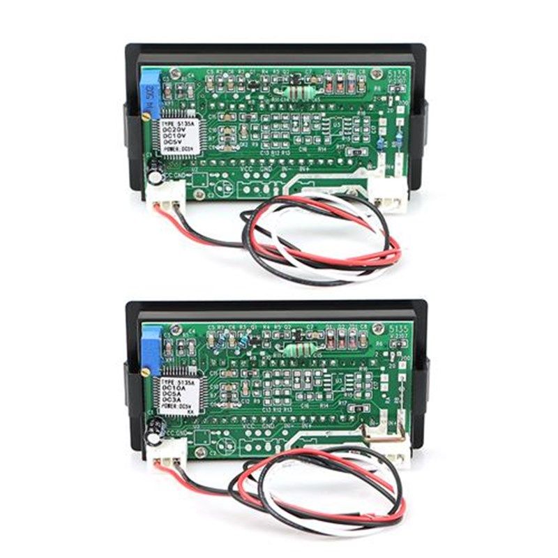 三位半数显电流表 LED 数字直流电流表 电压表D 高精度