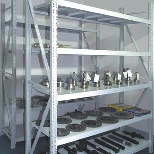 广州仓库货架.现货仓储货架/阁楼仓库货架/角钢货架/中型仓储货架