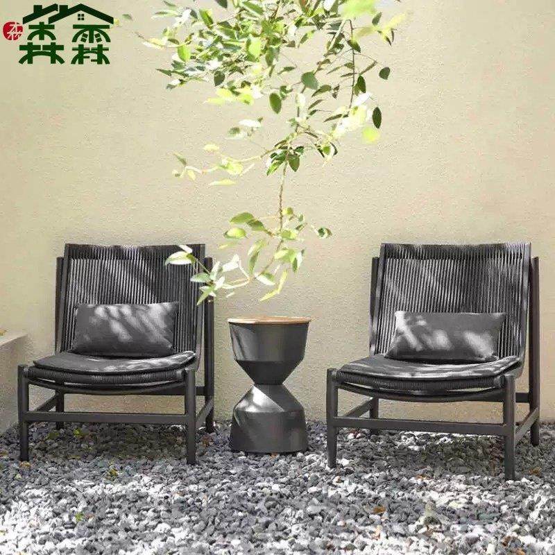 户外藤编沙发花园庭院阳台休闲三件套防水防晒藤椅单人椅茶几组合,住宅家具,户外沙发,淘宝优惠券,粉丝福利购,淘宝优惠卷