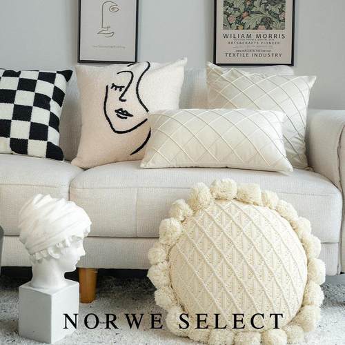 抱枕法式组合轻奢枕套拆洗床头靠垫飘窗靠背腰枕客厅沙发靠枕夏季